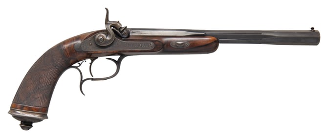 GASTINE RENETTE BREECH LOADING PERCUSSION TARGET