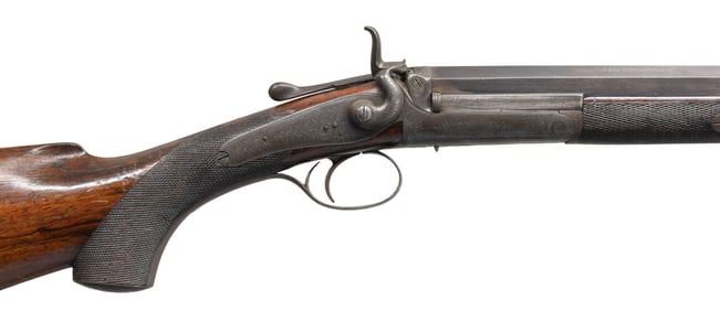 ENGLISH HOLLAND & HOLLAND TIP-UP HAMMER SHOTGUN