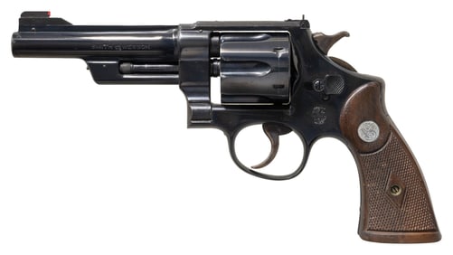 SMITH & WESSON REGISTERED MAGNUM DA REVOLVER.