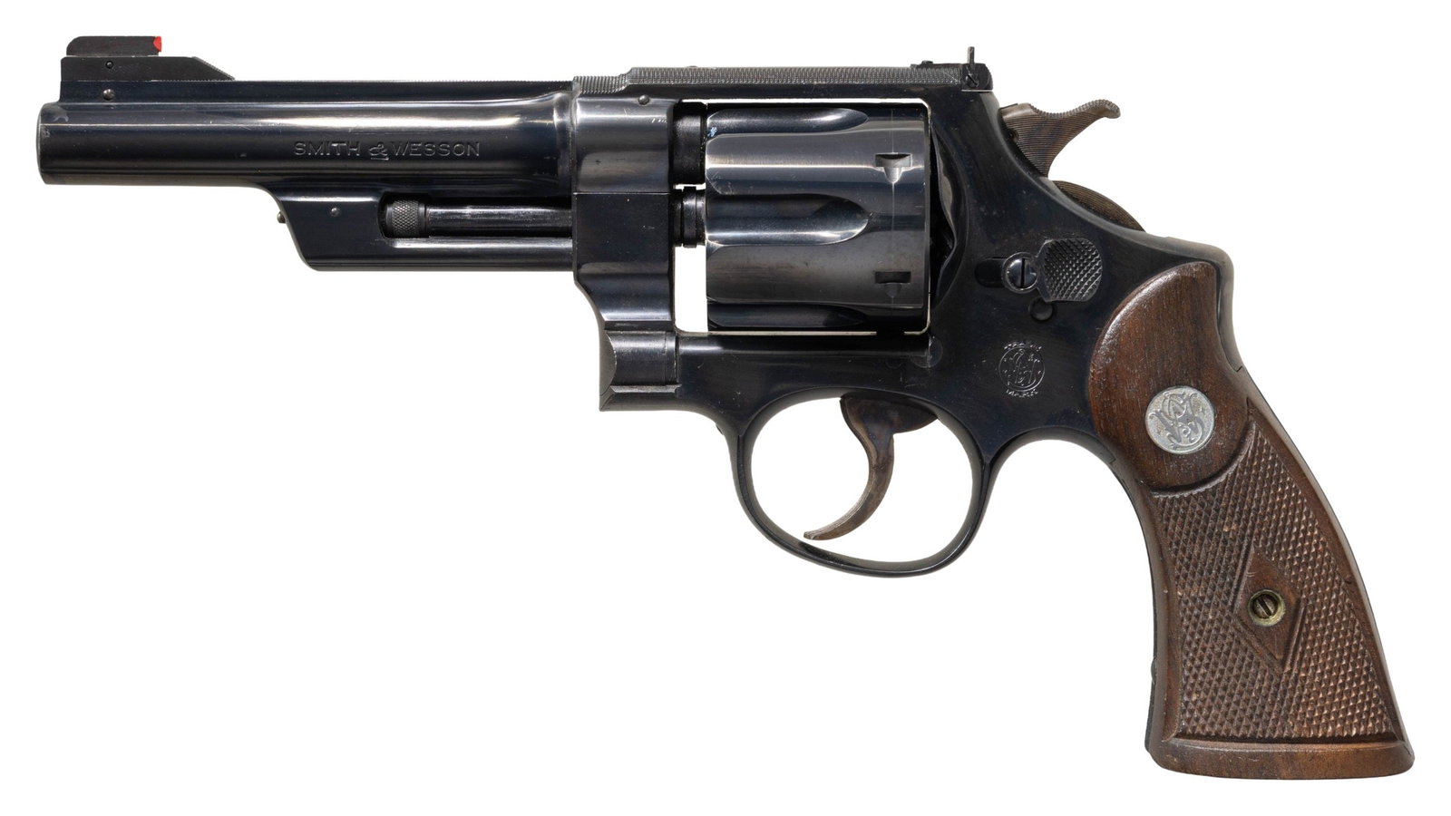 SMITH & WESSON REGISTERED MAGNUM DA REVOLVER. (1 of 2)