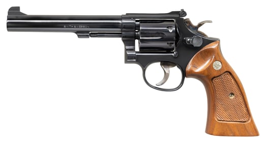 SMITH & WESSON MODEL 14-4 DA REVOLVER.