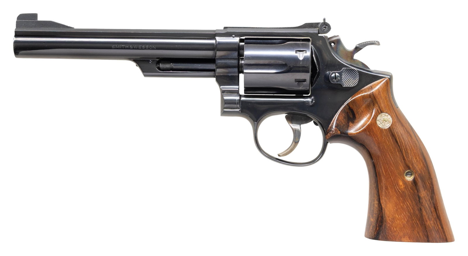 SMITH & WESSON MODEL 19-3 DA REVOLVER. (1 of 2)