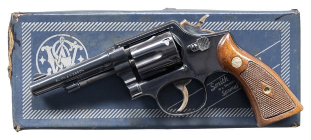 SCARCE SMITH & WESSON MODEL 45-2 DA REVOLVER.