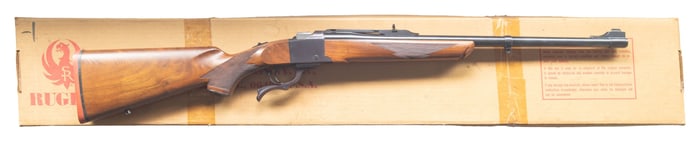 RUGER No. 1-S FALLING BLOCK RIFLE.