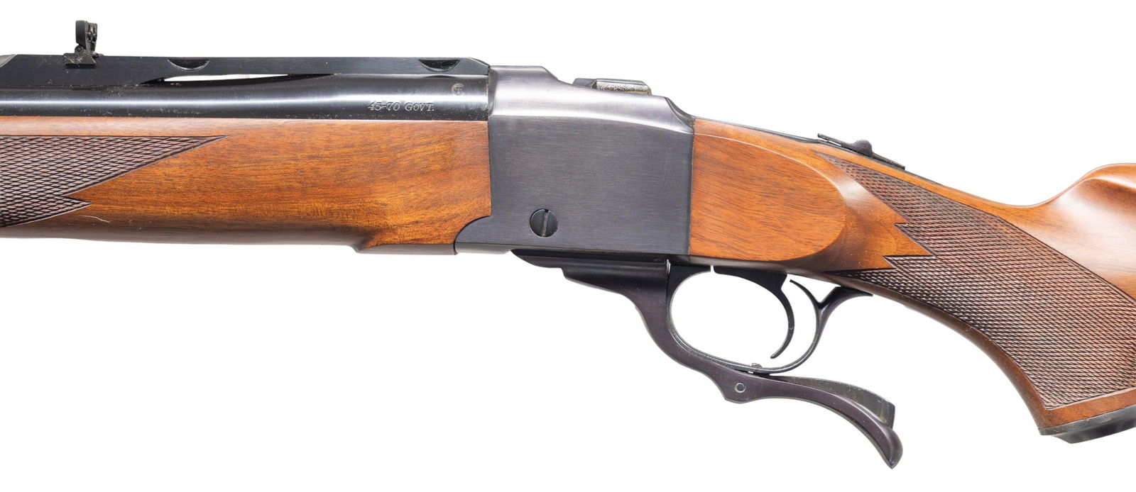 RUGER No. 1-S FALLING BLOCK RIFLE. - 4