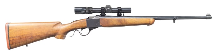 RUGER 458 WIN. MAG. CUSTOM No. 3 FALLING BLOCK