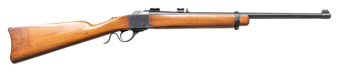 22 HORNET RUGER NO. 3 SINGLE SHOT CARBINE.