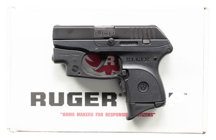 RUGER CTC LASER SIGHTED LCP SEMI-AUTO PISTOL.