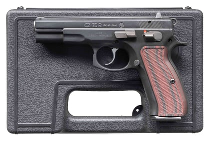CZ-75B SEMI AUTO PISTOL.