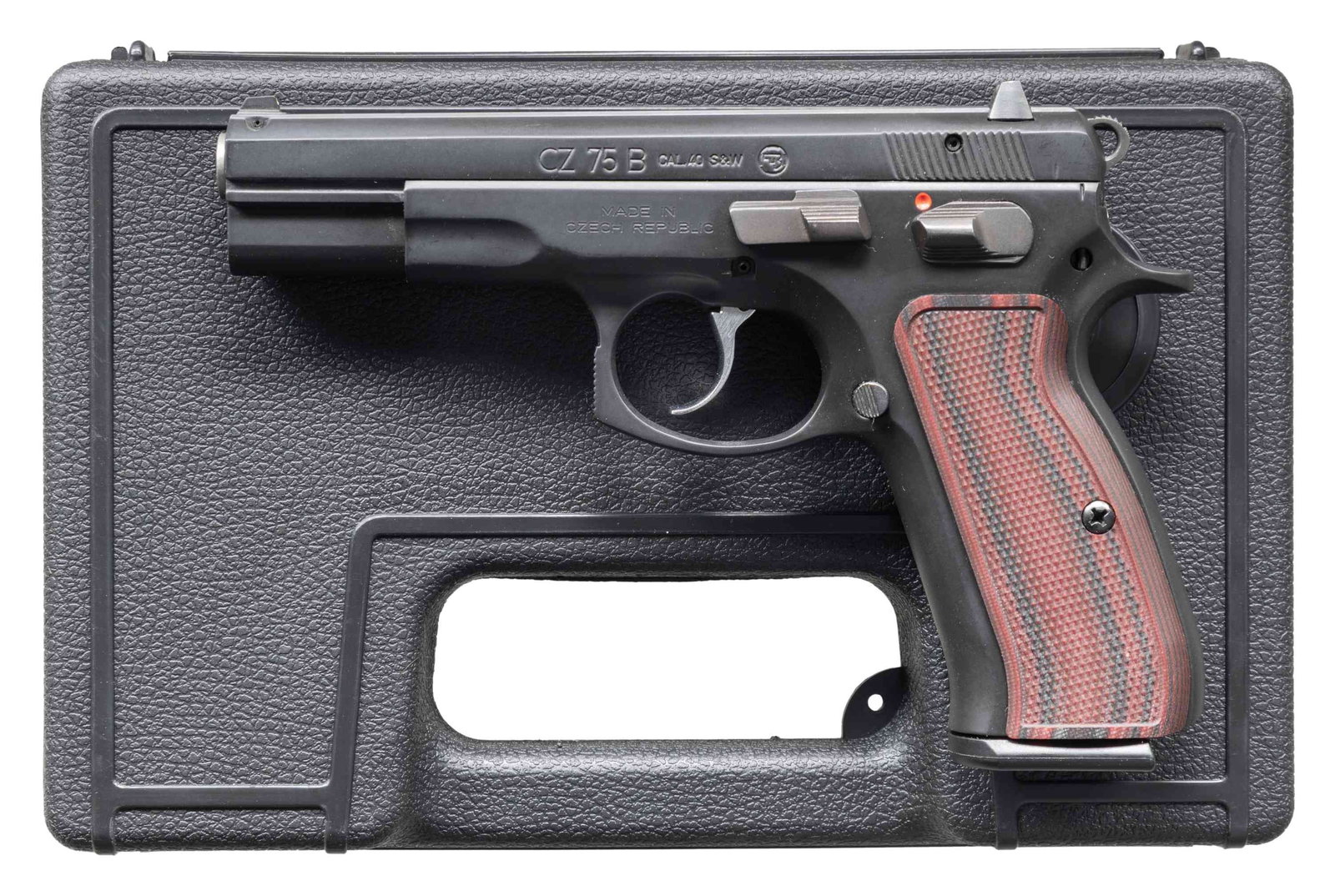 CZ-75B SEMI AUTO PISTOL. (1 of 3)