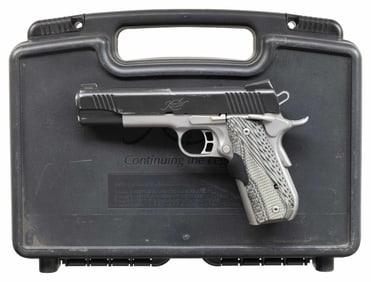 KIMBER MASTER CARRY CUSTOM 1911 SEMI AUTO PISTOL.