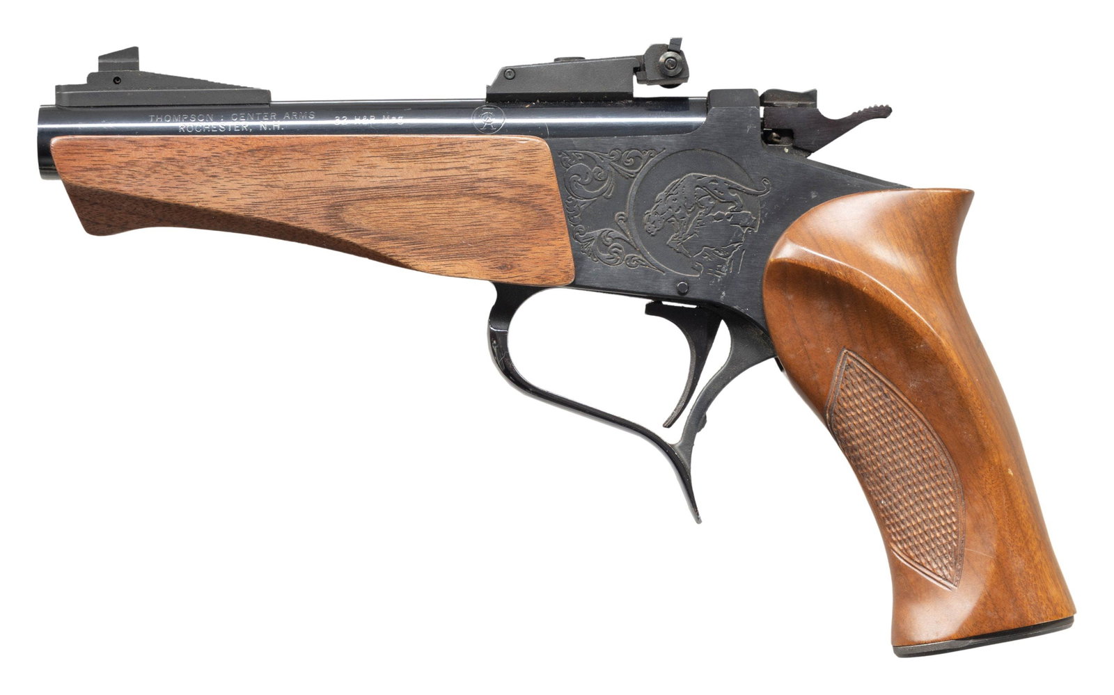 THOMPSON CENTER CONTENDER SINGLE SHOT PISTOL (1 of 5)