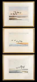 3 LIMITED EDITION PRINTS BY J.D. KNAP IN