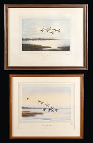 2 LIMITED EDITION PRINTS BY J.D. KNAP.