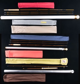 3 HIGH QUALITY FISHING RODS.