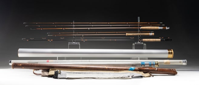 3 HIGH QUALITY FISHING RODS.