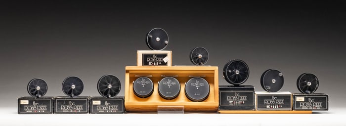 DESIREABLE EARLY ROSS "R SERIES" REELS WITH EXTRA