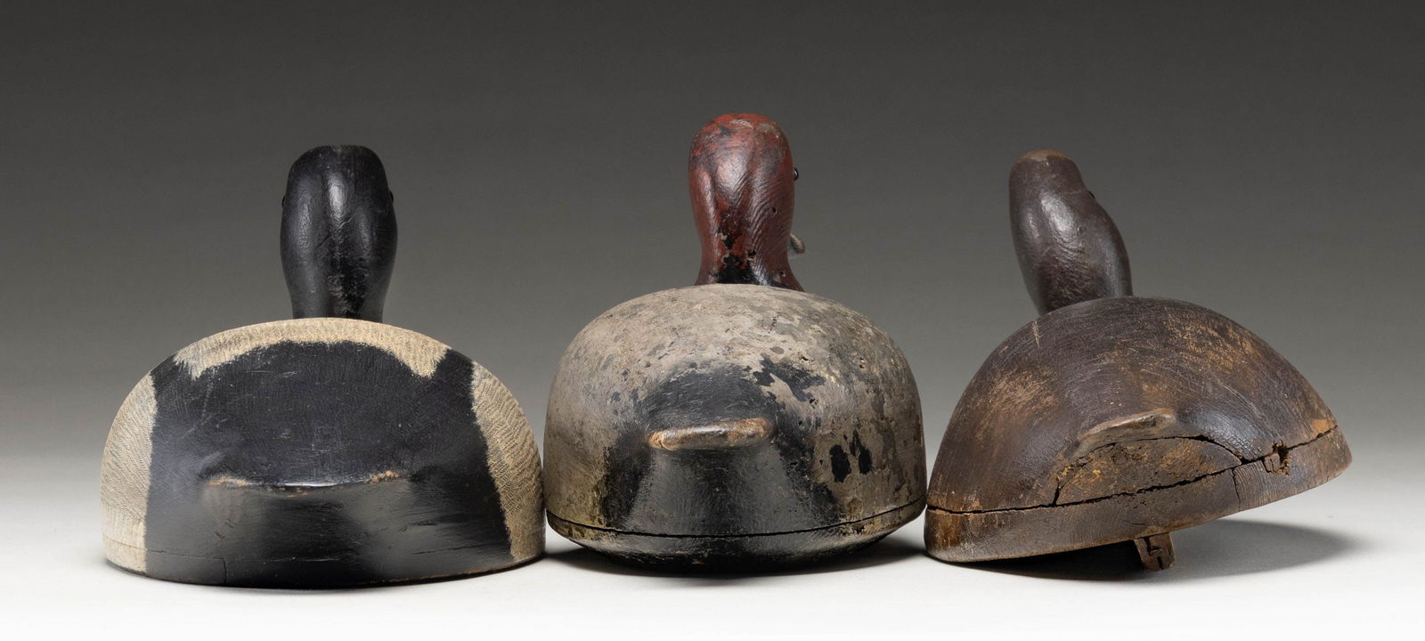 3 FLAT BOTTOM DECOYS. - 4