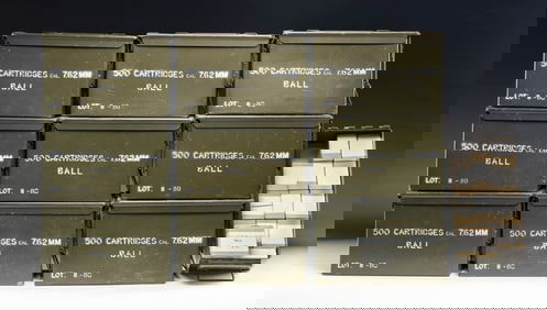 ABOUT 5000 RDS OF ISRAELI 7.62x51 Ammo.