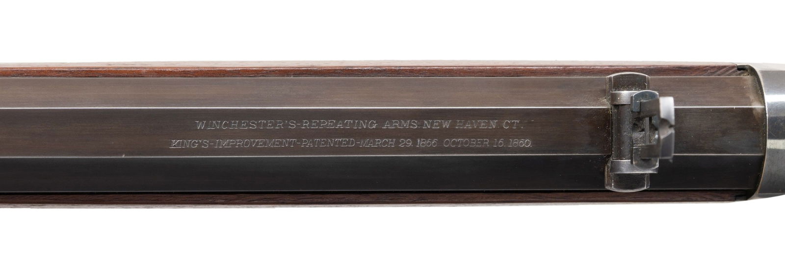 EXCEPTIONAL WINCHESTER 3RD MODEL 1866 LEVER - 6