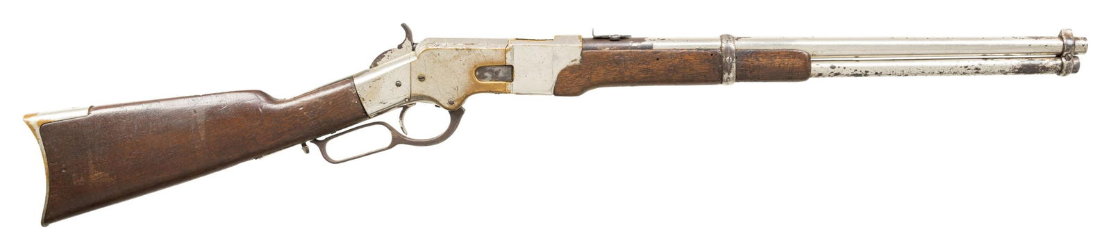 WINCHESTER FIRST MODEL 1866 LEVER ACTION CARBINE. (1 of 4)