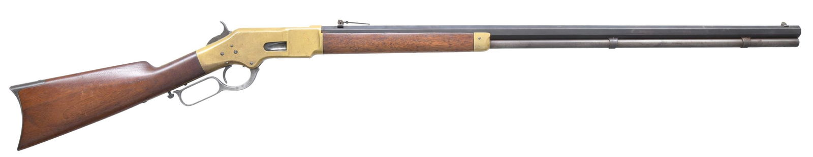 WINCHESTER MODEL 1866 WITH ADDED 32 INCH HEAVY (1 of 5)