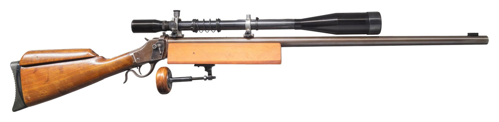 WINCHESTER 1885 HI-WALL OBERMEYER CUSTOM BENCH (1 of 4)