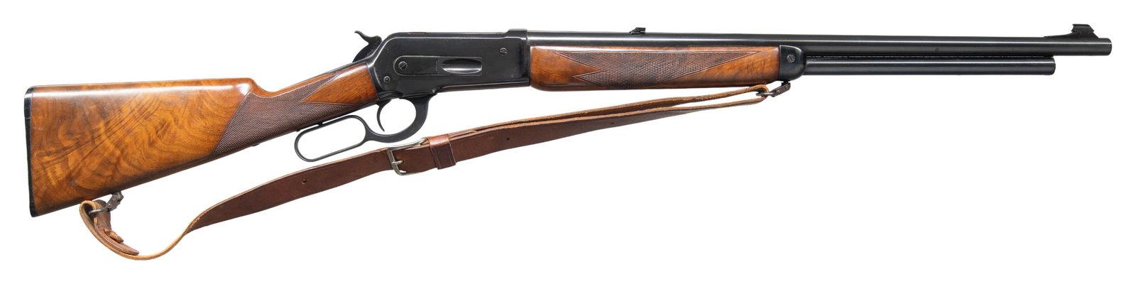 WINCHESTER 1886 LEVER ACTION RIFLE. (1 of 4)