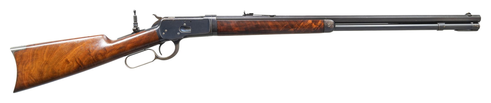 WINCHESTER MODEL 1892 TAKEDOWN LEVER ACTION RIFLE. (1 of 5)