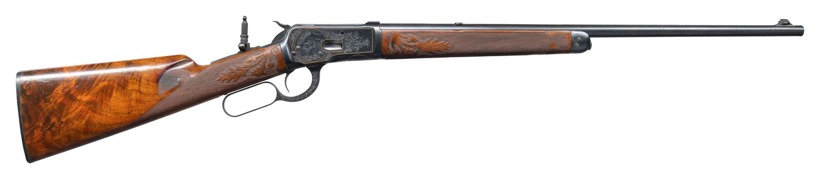 WINCHESTER MODEL 53 CUSTOM ENGRAVED LEVER ACTION (1 of 4)