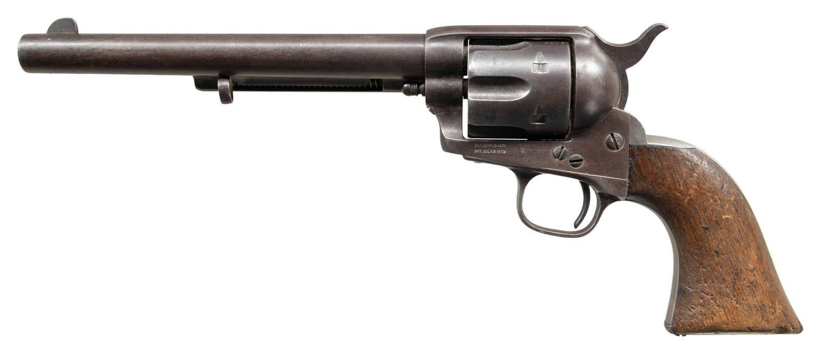 COLT U.S. CAVALRY MARKED SAA REVOLVER. (1 of 2)