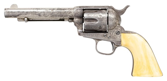 PERIOD NEW YORK ENGRAVED COLT SINGLE ACTION ARMY