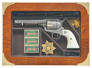 ATTRACTIVE & INTERESTING CASED & SILVER PLATED