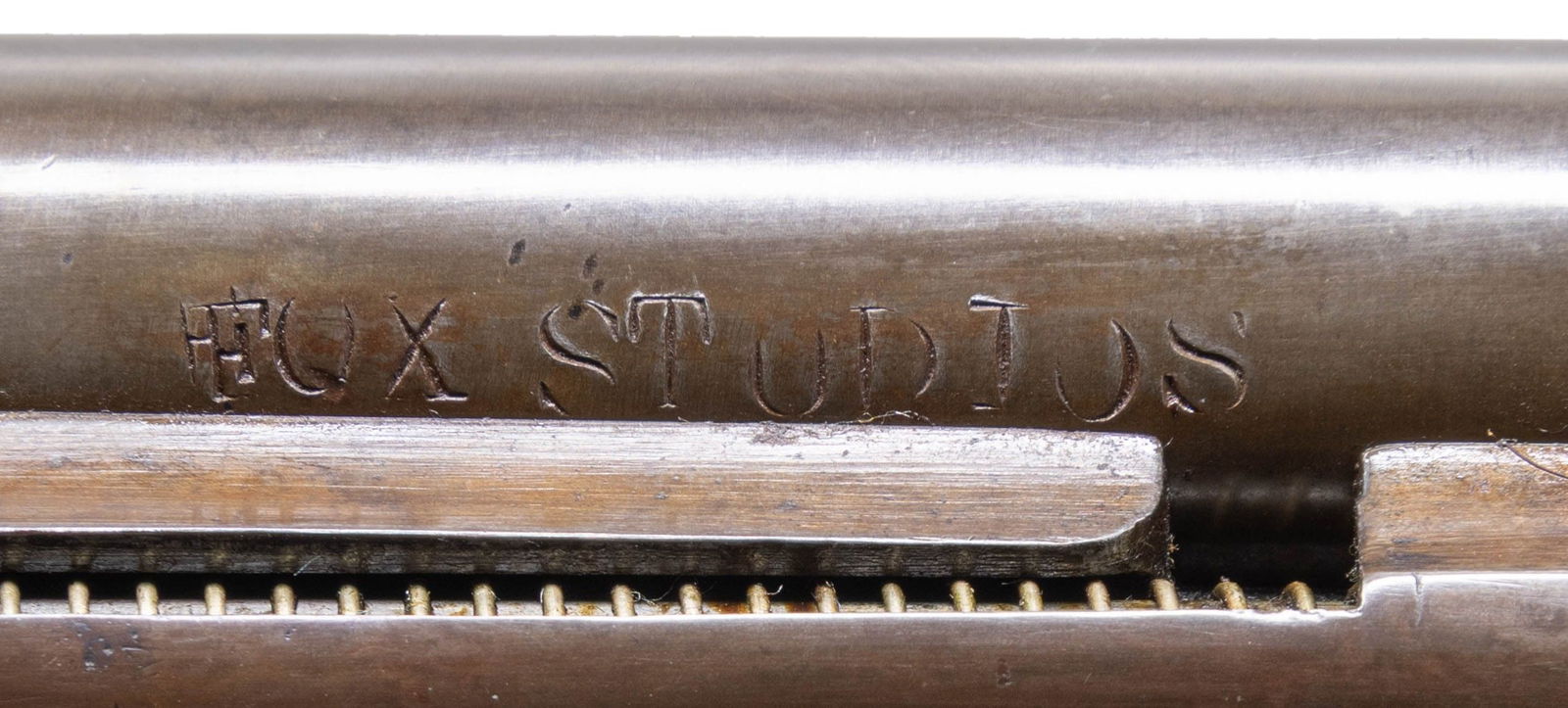 FOX STUDIOS MARKED COLT CUSTOM ENGRAVED SAA - 8