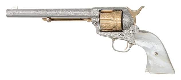 WELDON BLEDSOE ENGRAVED COLT FIRST GENERATION SAA