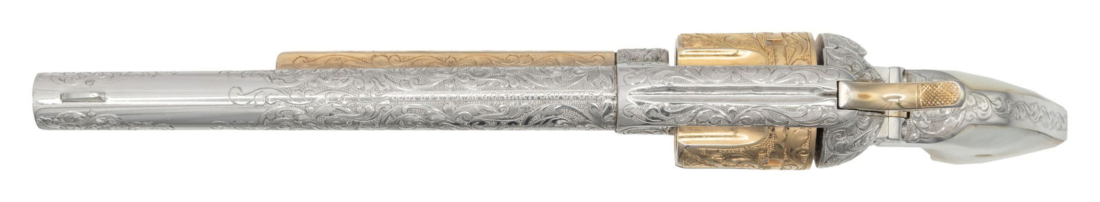 WELDON BLEDSOE ENGRAVED COLT FIRST GENERATION SAA - 3