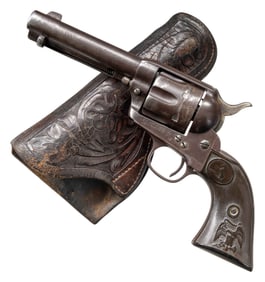 EARLY ANTIQUE SMOKELESS FRAME COLT FRONTIER SIX