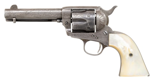 FACTORY ENGRAVED COLT FIRST GEN FRONTIER SIX