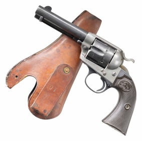 COLT SINGLE ACTION ARMY BISLEY MODEL REVOLVER WITH