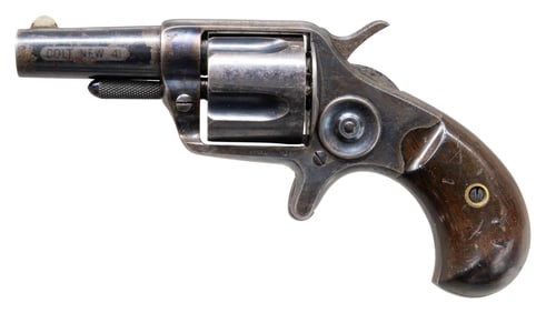 BRITISH PROOFED ETCHED PANEL COLT SECOND MODEL