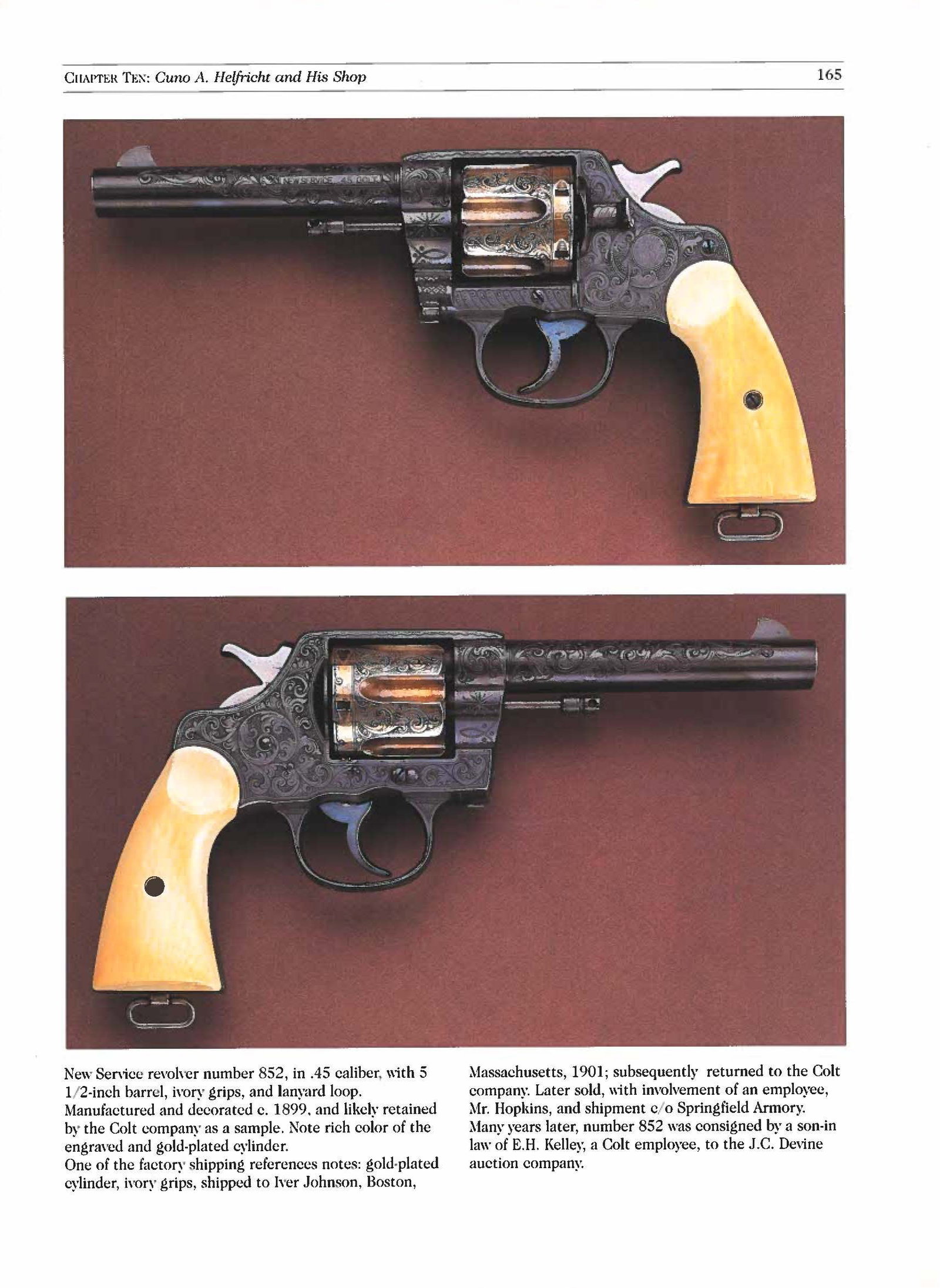 EXTREMELY RARE CASED SAMUEL P. COLT PRESENTATION - 11