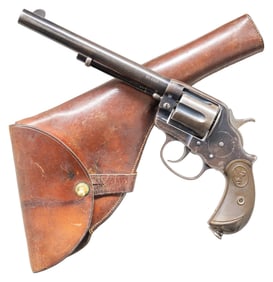 LETTERED COLT 1878 DOUBLE ACTION REVOLVER SHIPPED