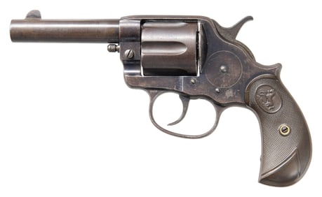 RARE, DOCUMENTED ANTIQUE ETCHED PANEL COLT 1878 DA