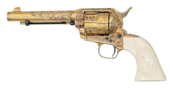 BEAUTIFUL CASED BEN SHOSTLE MASTER ENGRAVED & GOLD