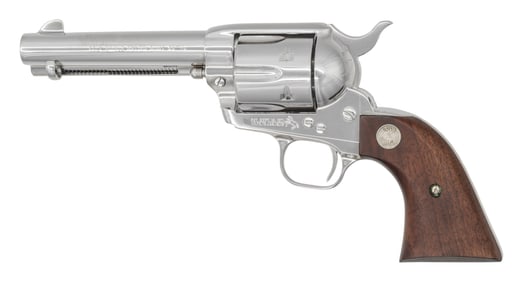NICKEL PLATED THIRD GENERATION COLT SINGLE ACTION