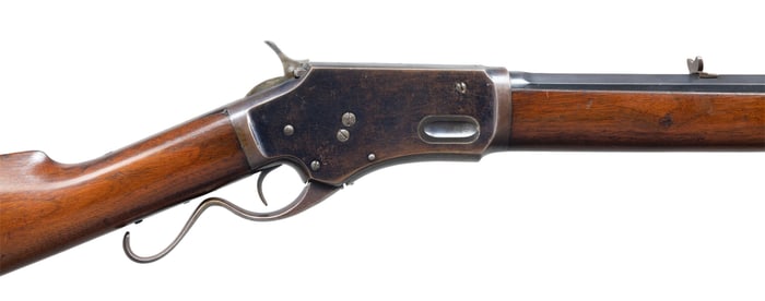 WHITNEY-KENNEDY LARGE FRAME LEVER ACTION RIFLE.