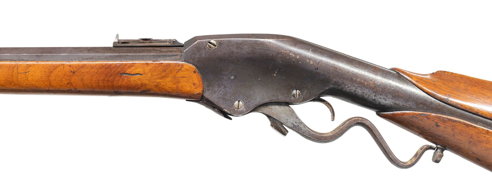 EVANS REPEATING RIFLE CO. NEW MODEL LEVER ACTION - 4
