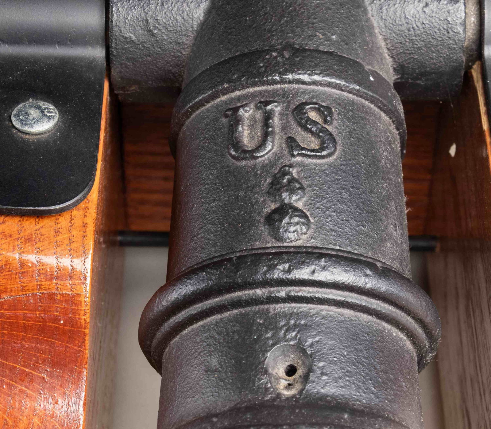 US MARKED SIGNAL CANNON. - 3