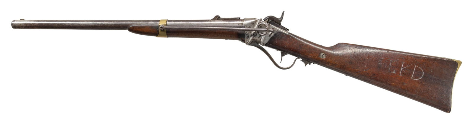 SHARPS MODEL 1853 SLANT BREECH SADDLE RING - 2