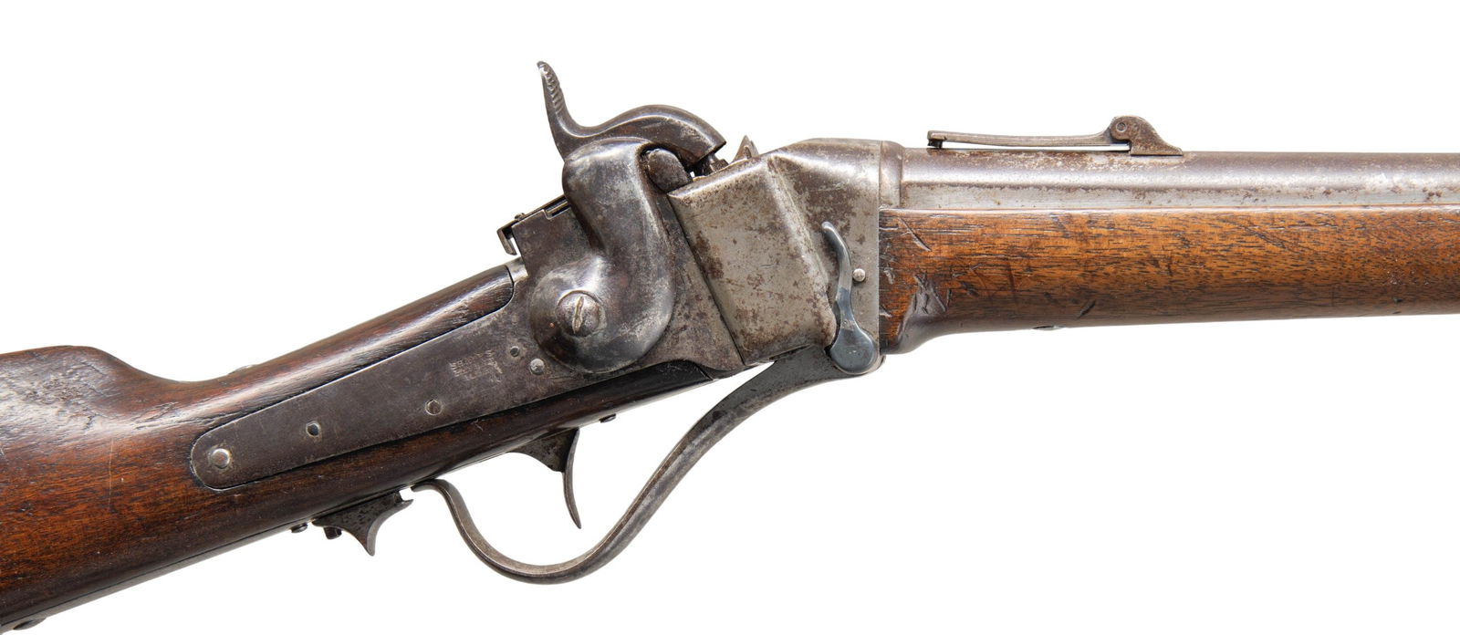 SHARPS MODEL 1853 SLANT BREECH SADDLE RING - 3